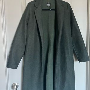 Zara Coat with Lapel Collar